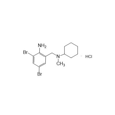 2-amino-3,5-dibromo-N-cikloheksil-N-metilbenzilamin hidroklorid