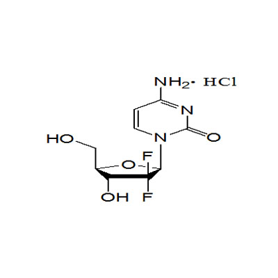 4-amino-1-[3,3-difluoro-4-hidroksi-5-(hidroksimetil)tetrahidrofuran-2-il]-1h-pirimidin-2-on hidroklorid