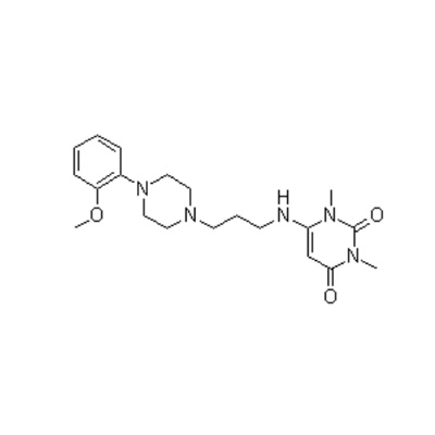 6-[[3-[4-(2-metoksifenil)-1-piperazinil]propil]amino]-1,3-dimetil-2,4(1H,3H)-pirimidindion hidroklorid